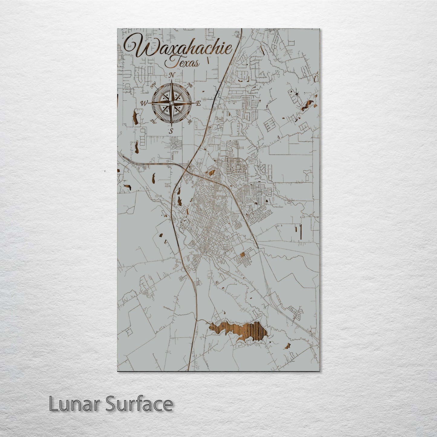 Waxahachie, Texas Street Map