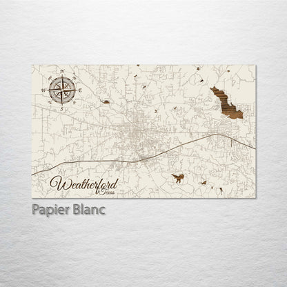 Weatherford, Texas Street Map