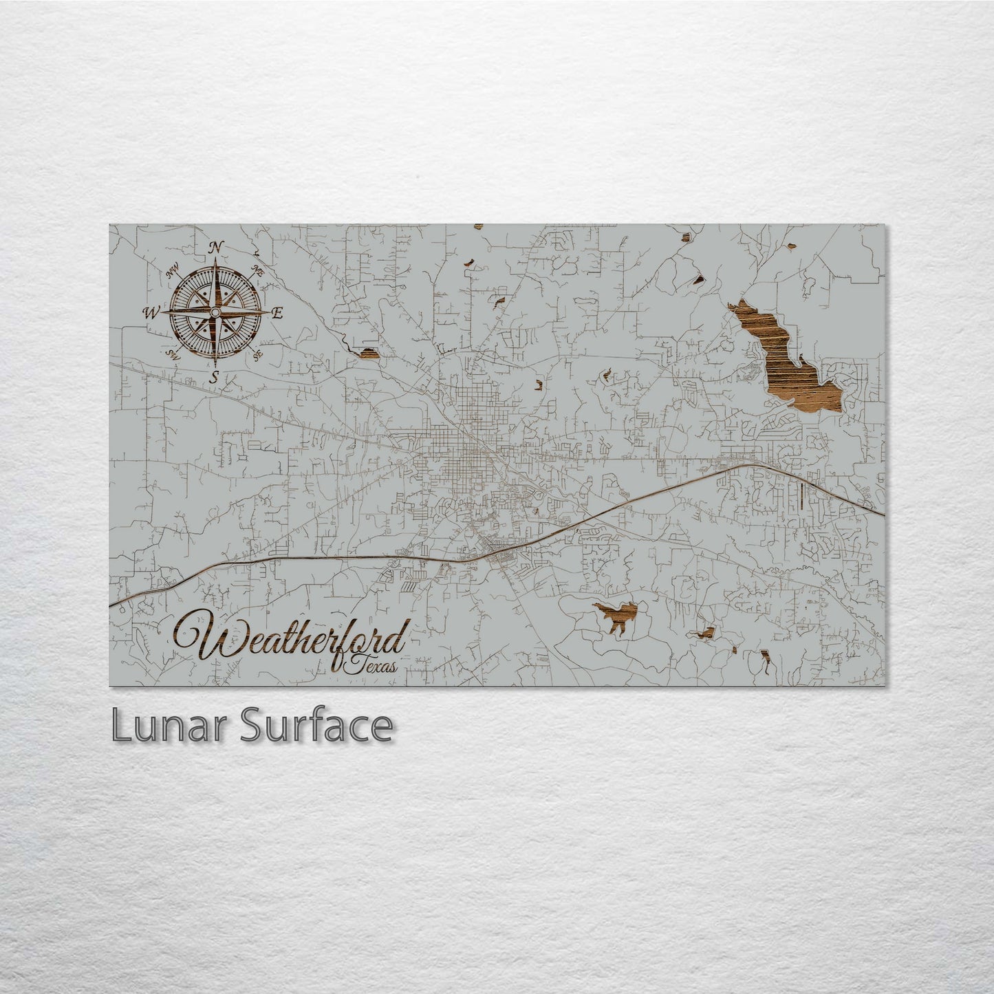 Weatherford, Texas Street Map