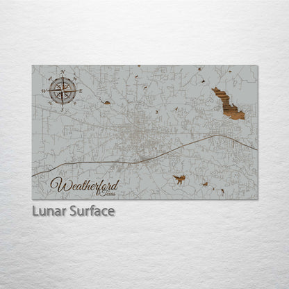 Weatherford, Texas Street Map