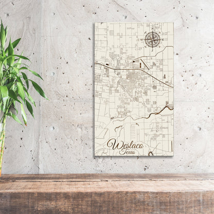 Weslaco, Texas Street Map