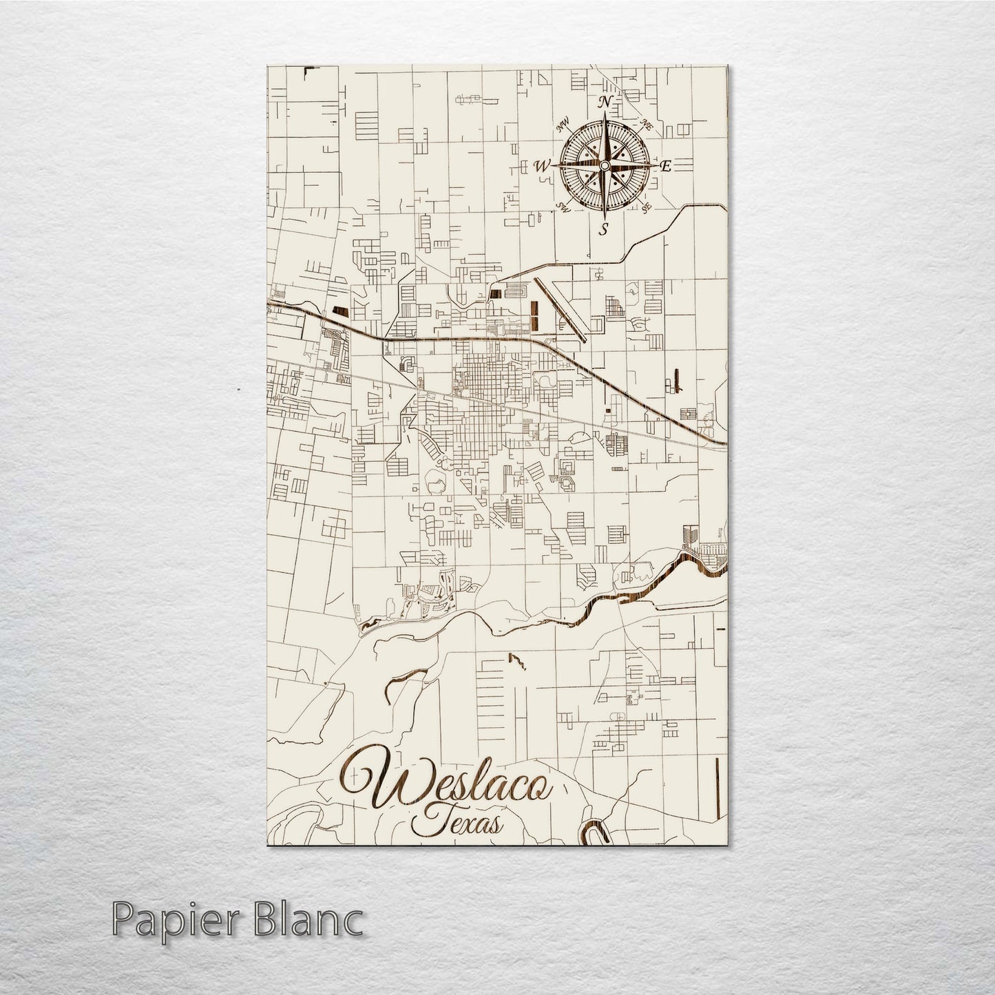 Weslaco, Texas Street Map