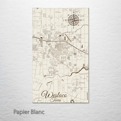 Weslaco, Texas Street Map