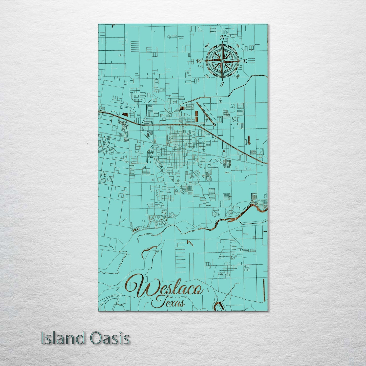 Weslaco, Texas Street Map