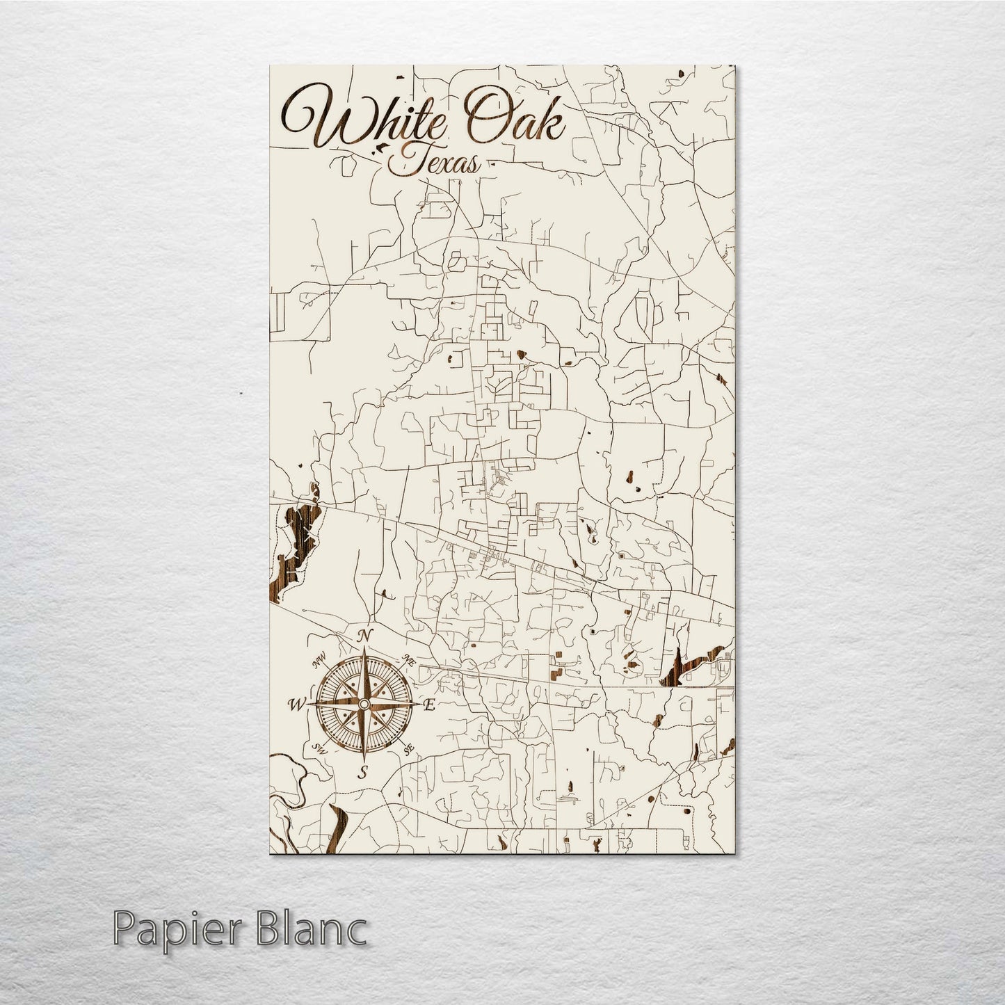 White Oak, Texas Street Map