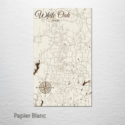 White Oak, Texas Street Map