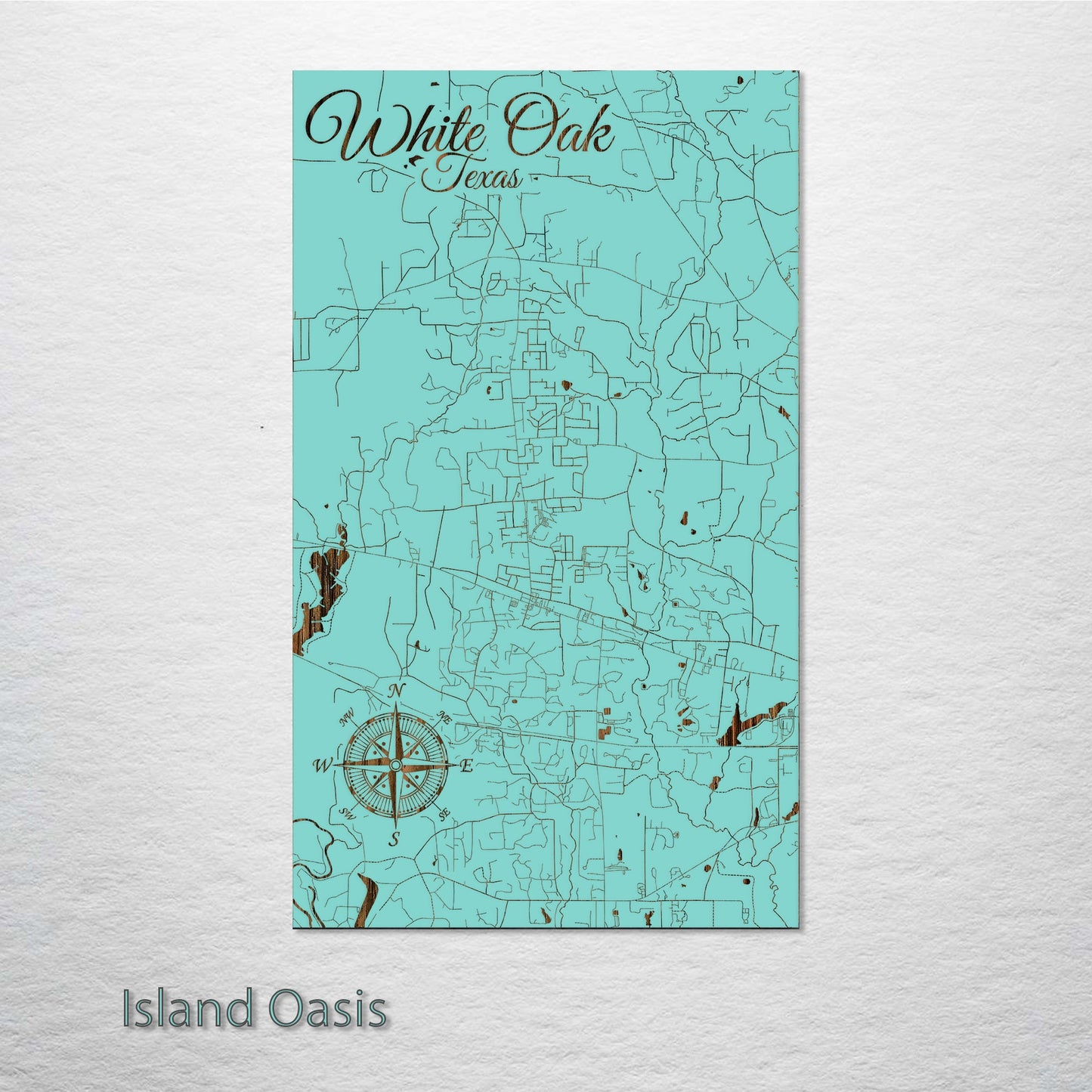 White Oak, Texas Street Map