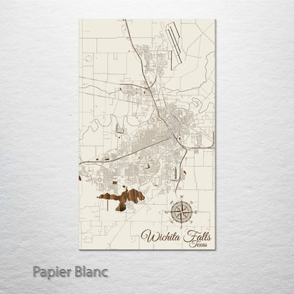 Wichita Falls, Texas Street Map