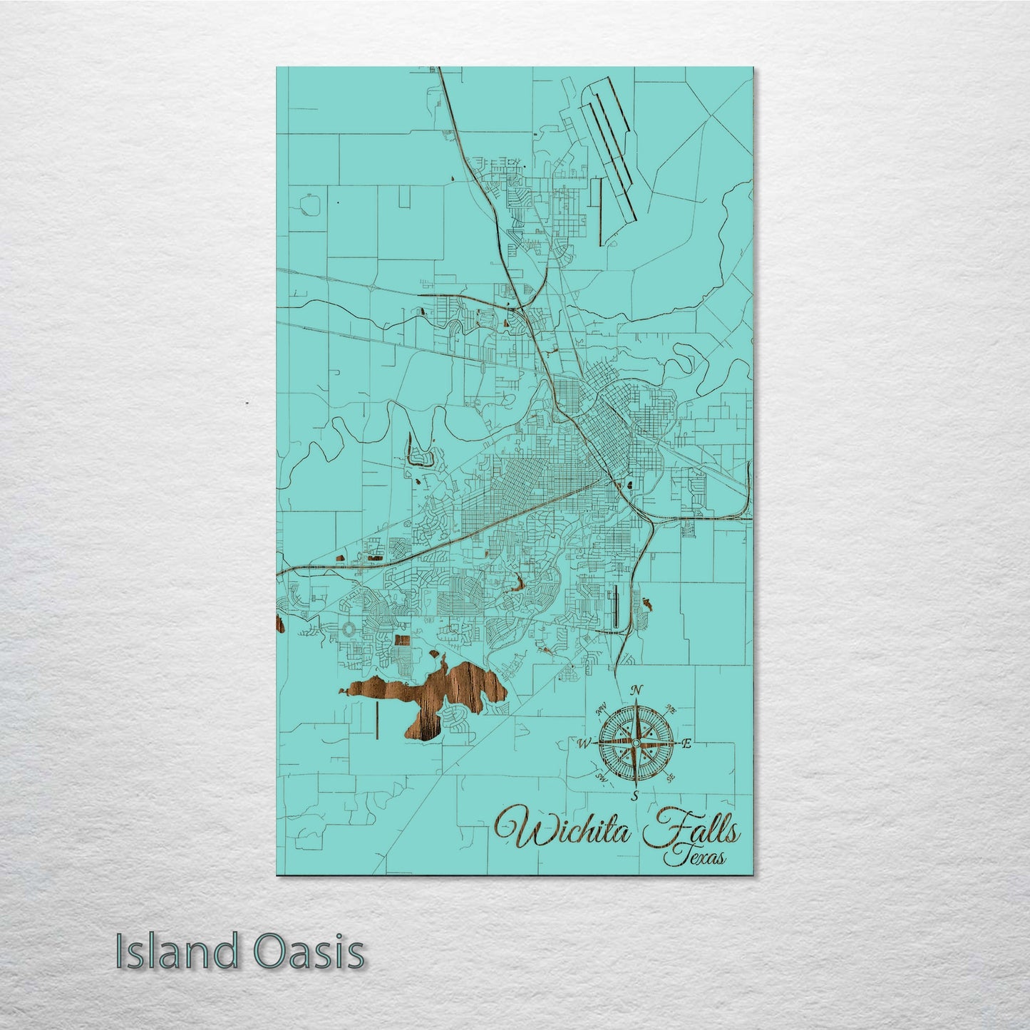 Wichita Falls, Texas Street Map