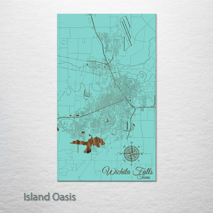 Wichita Falls, Texas Street Map