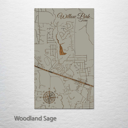 Willow Park, Texas Street Map