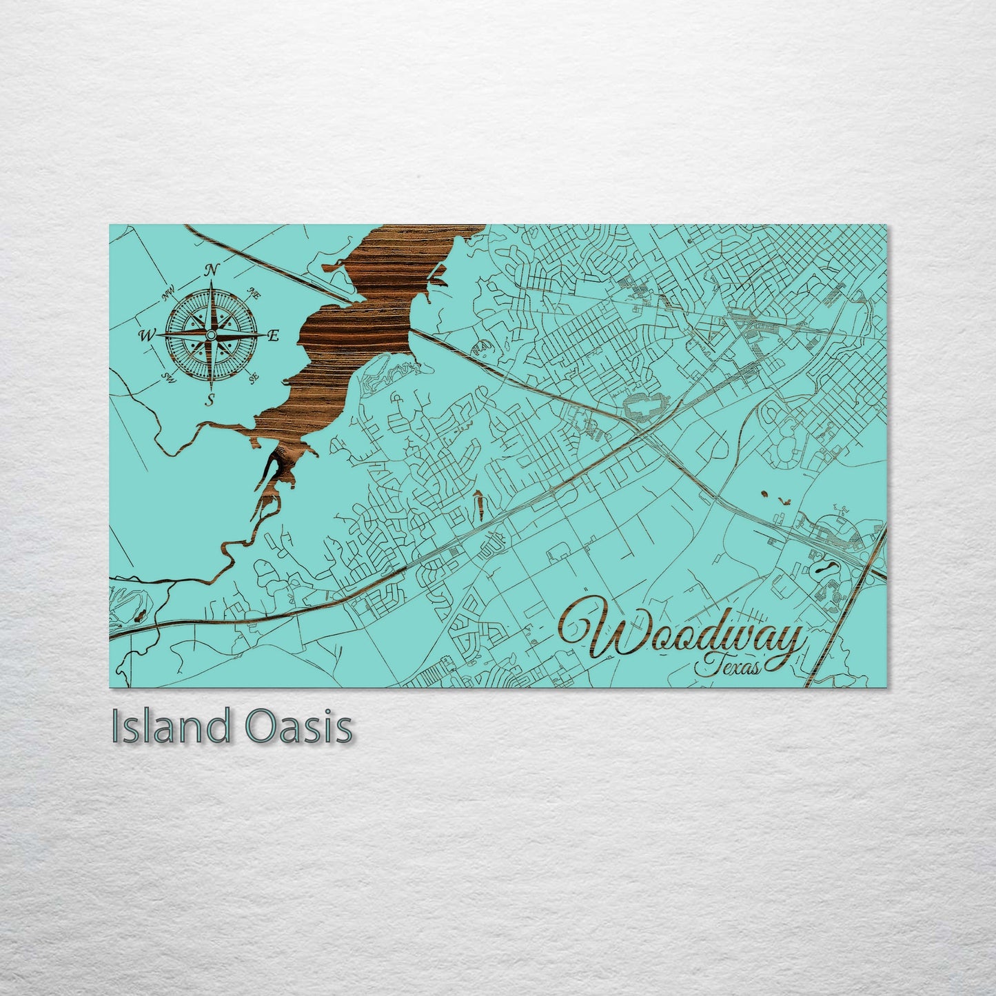 Woodway, Texas Street Map