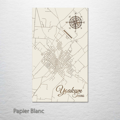 Yoakum, Texas Street Map