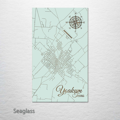 Yoakum, Texas Street Map