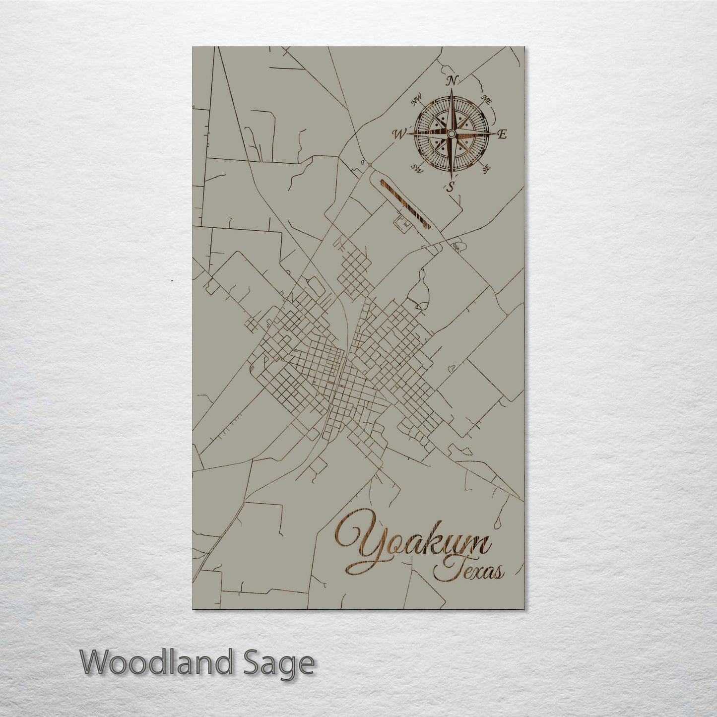 Yoakum, Texas Street Map