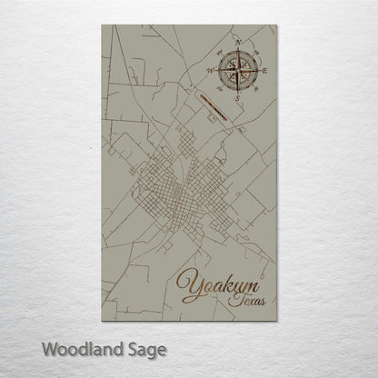 Yoakum, Texas Street Map