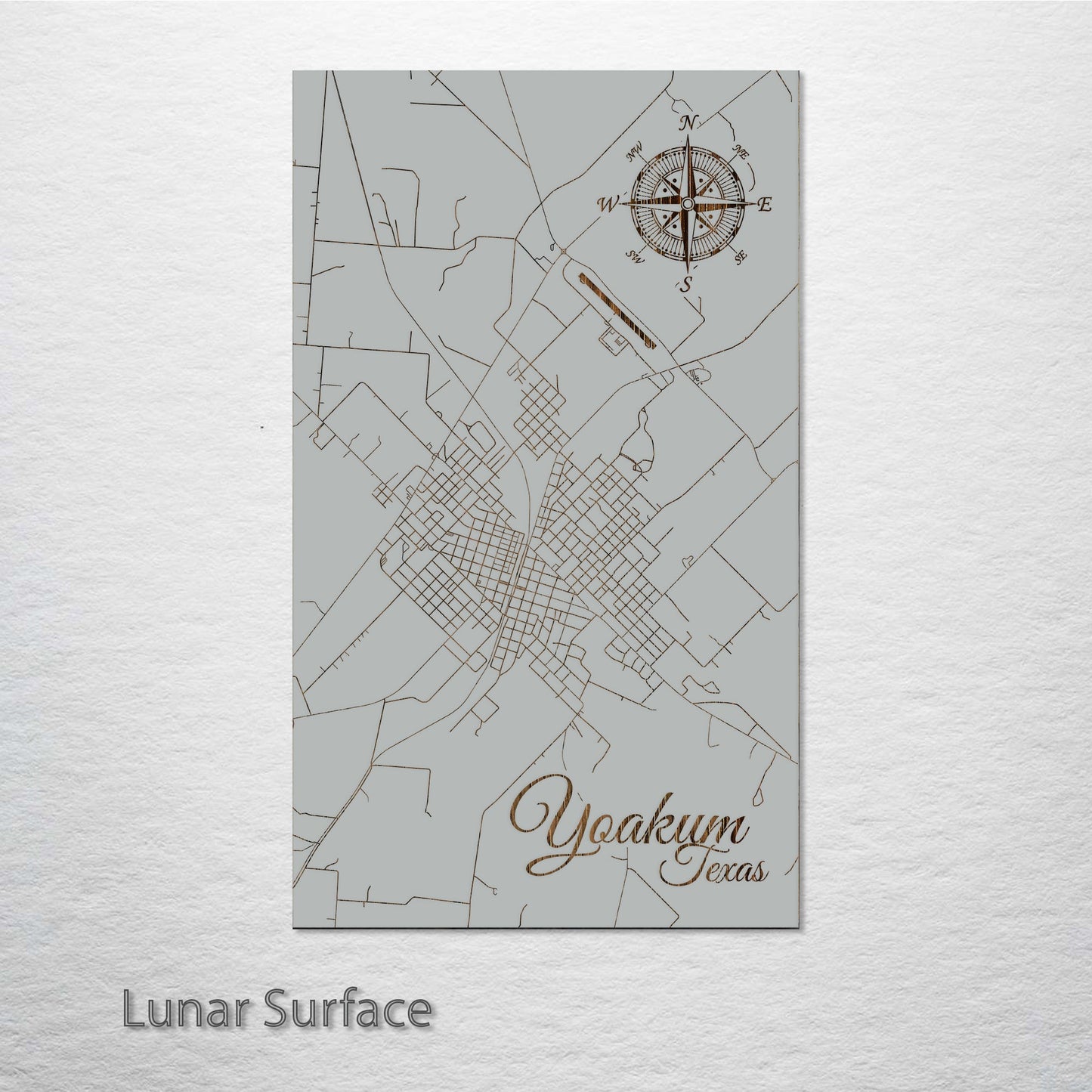Yoakum, Texas Street Map