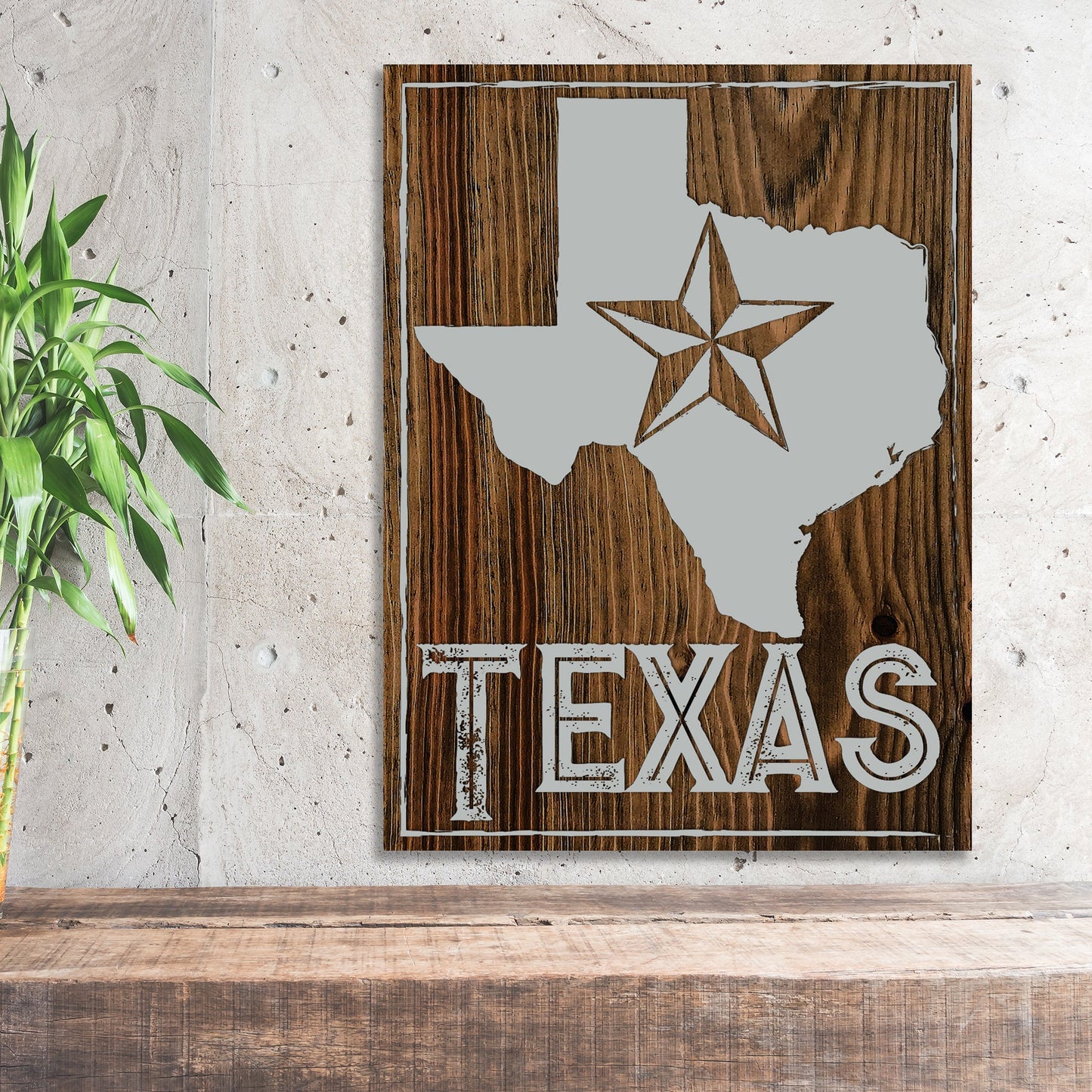 Texas Lonestar Abstract