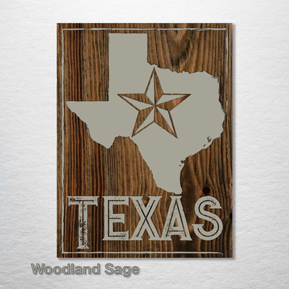 Texas Lonestar Abstract