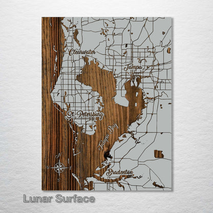 Tampa, FL Whimsical Map