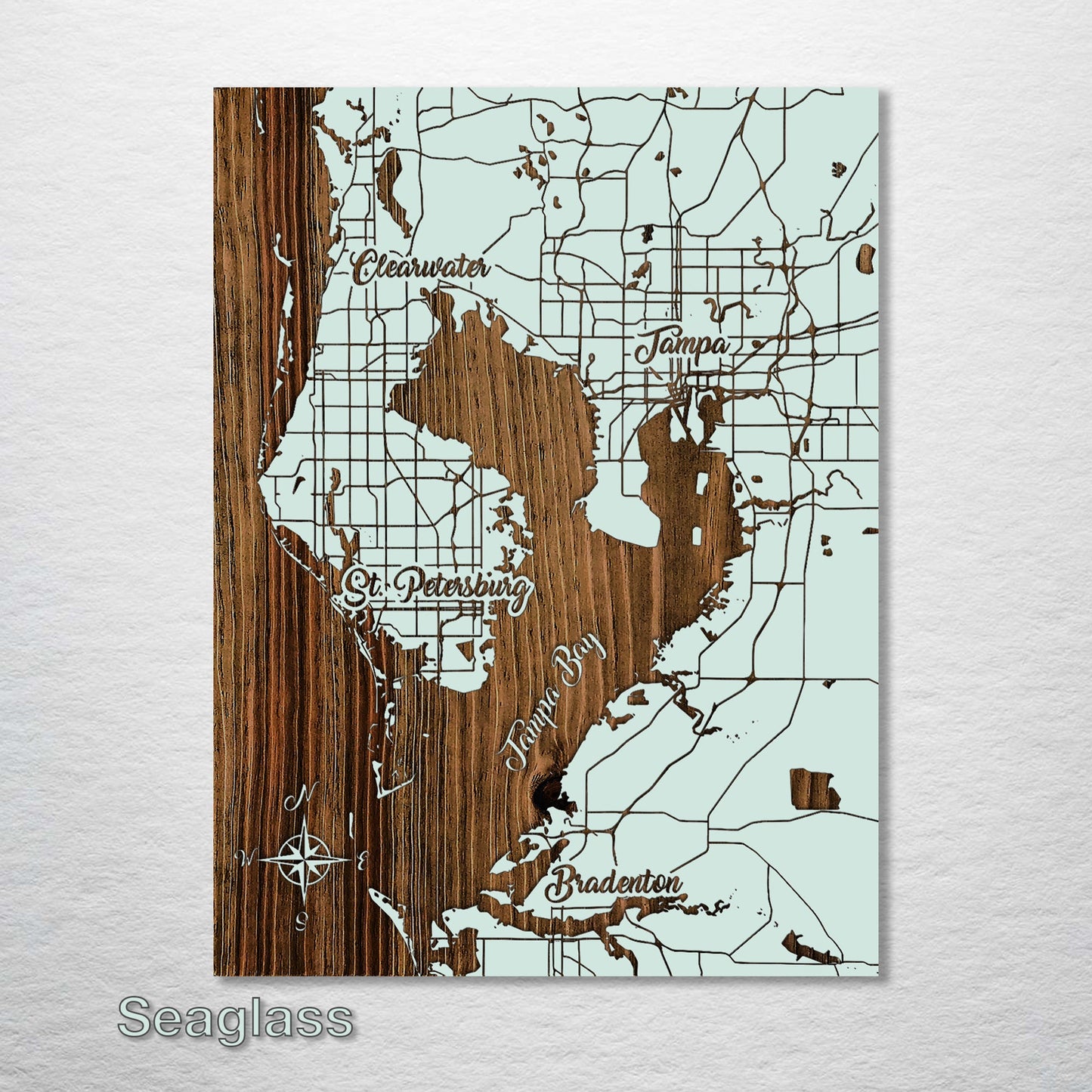 Tampa, FL Whimsical Map