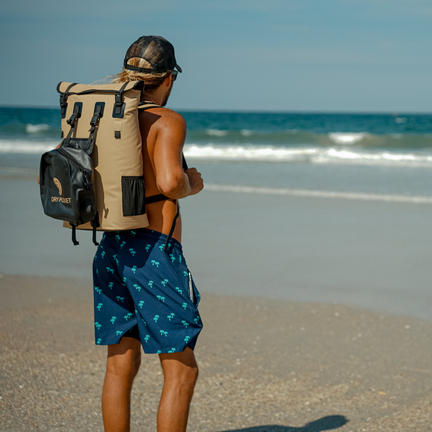 Waterproof Floating Backpack Cooler With Dry Bag