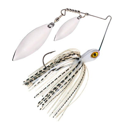 Reaction Tackle Lead Spinnerbait Jigs – 3-Pack, Double Willow Blade - New