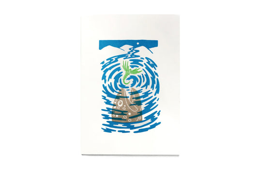 Rising Trout - Art Print