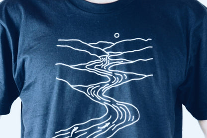 Tenkara Line Drawing T-Shirt