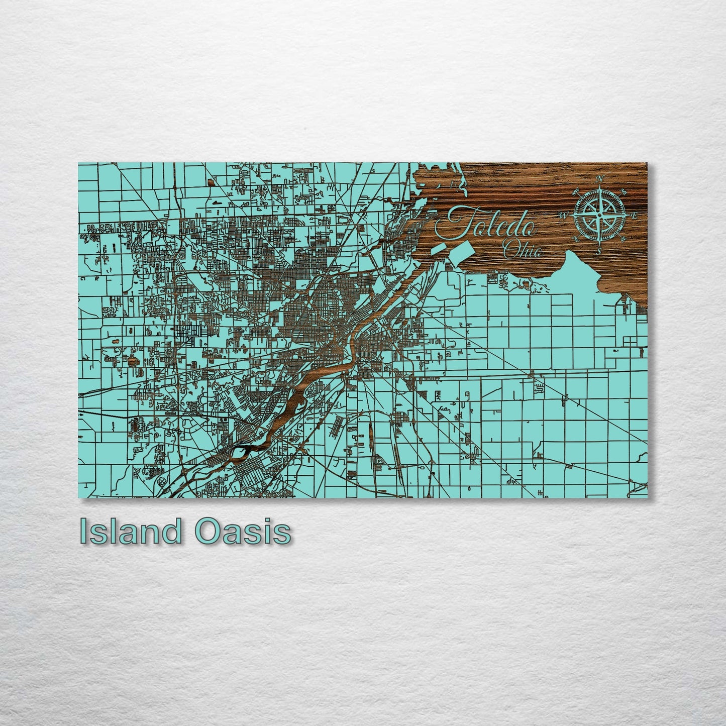 Toledo, Ohio Street Map