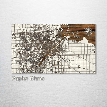 Toledo, Ohio Street Map