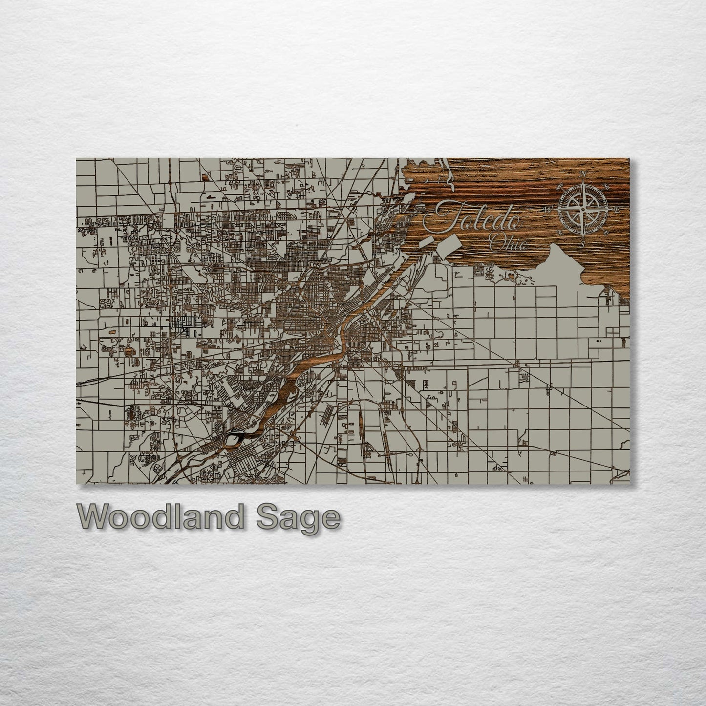 Toledo, Ohio Street Map