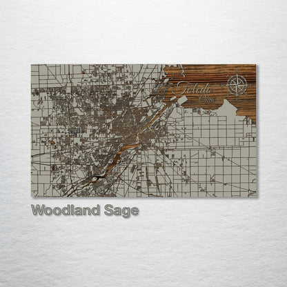 Toledo, Ohio Street Map