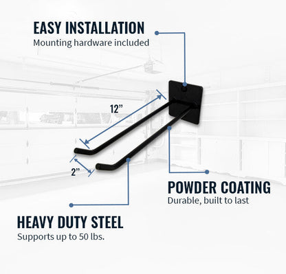 Ivor Ladder Storage Wall Hook | Holds 50 lbs