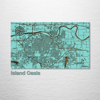 Topeka, Kansas Street Map