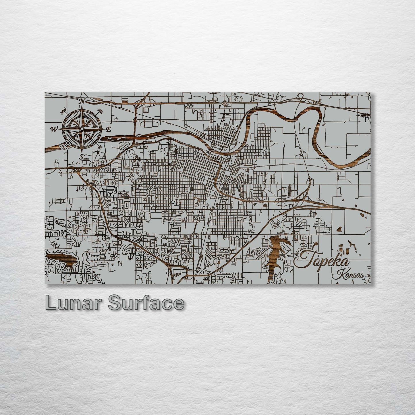 Topeka, Kansas Street Map