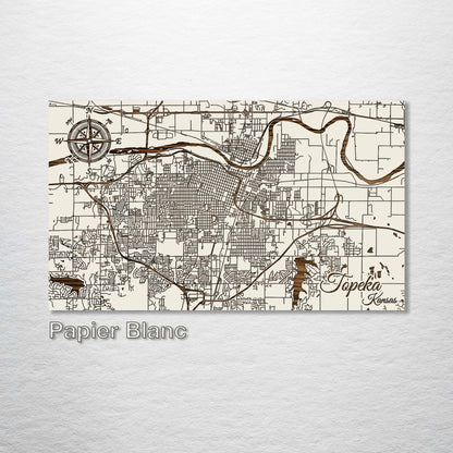 Topeka, Kansas Street Map