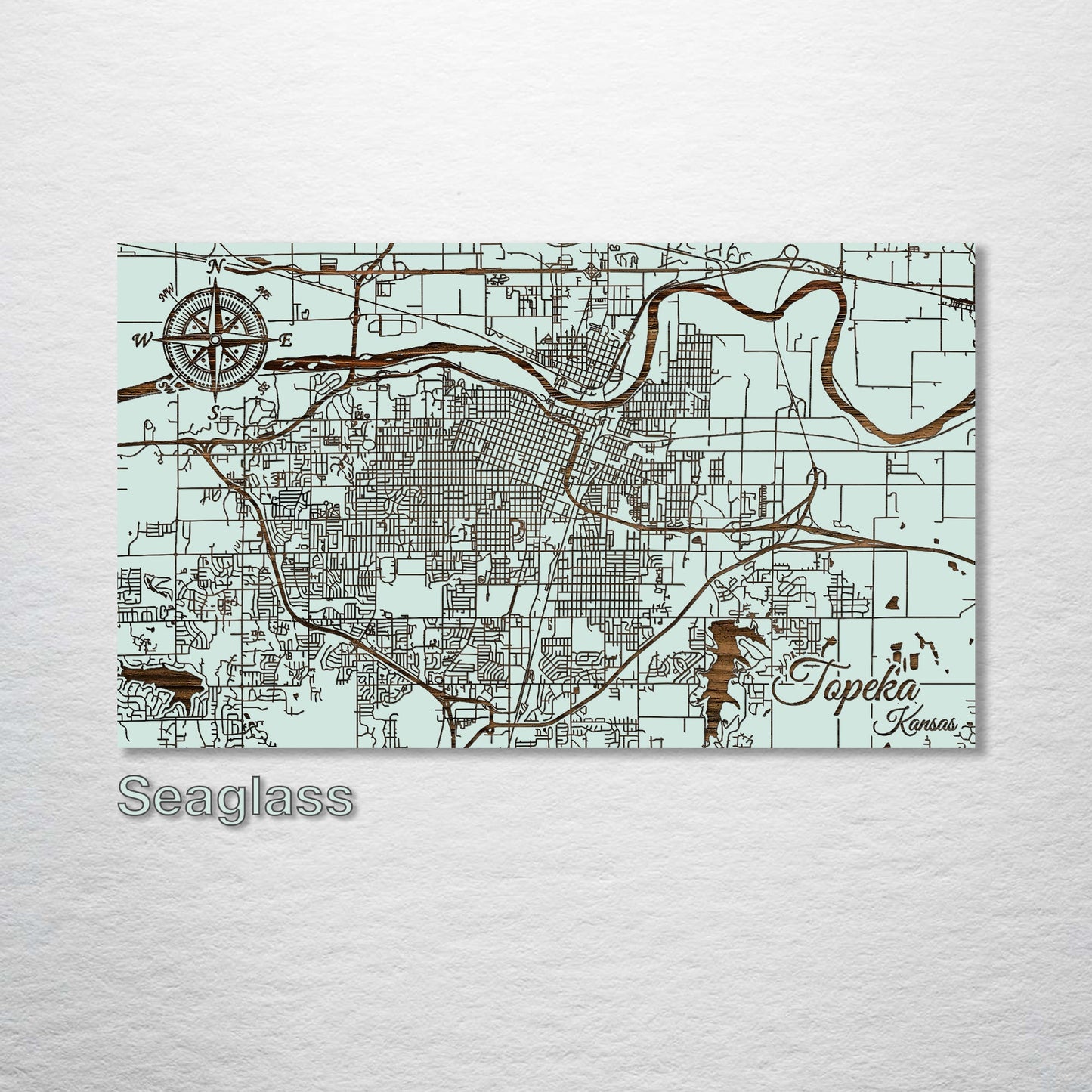 Topeka, Kansas Street Map