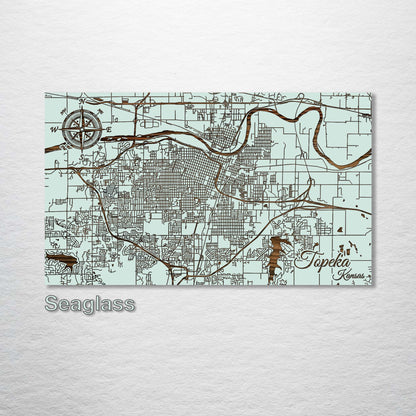 Topeka, Kansas Street Map