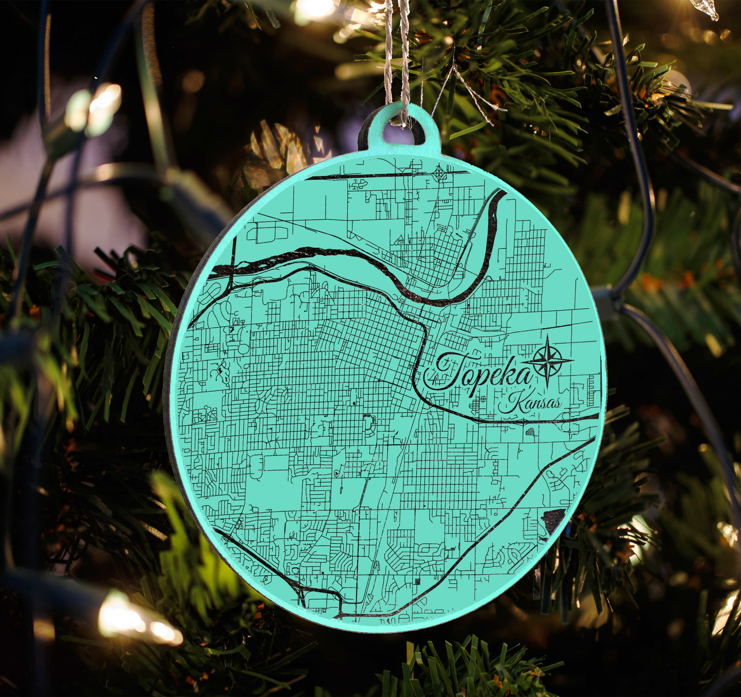 Topeka, Kansas Ornament