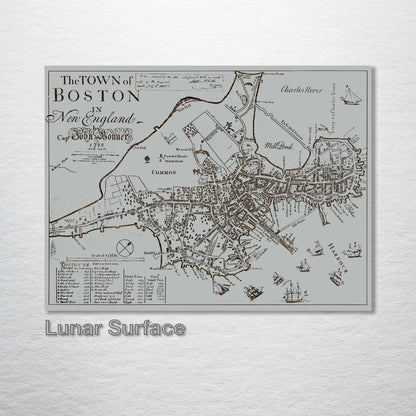 The Town of Boston in New England 1722