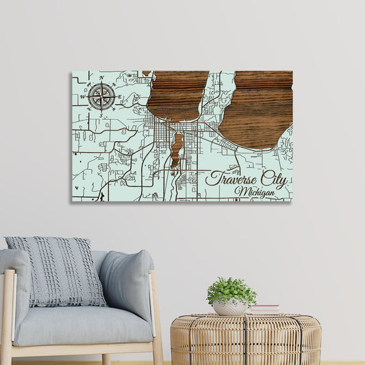 Traverse City, Michigan Street Map