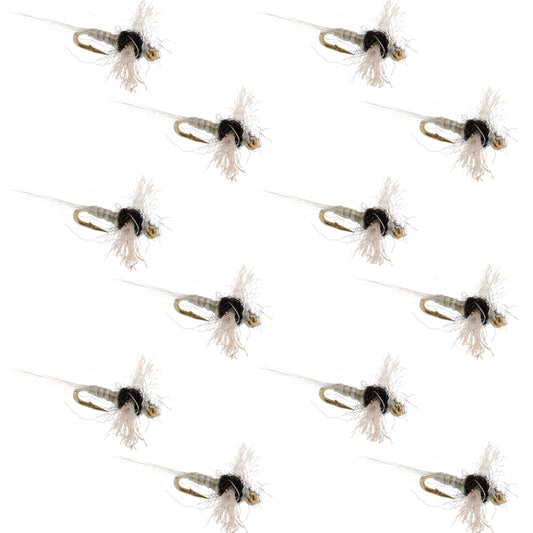Trico Spinner Z-Lon Wing 12 Flies Hook Size 22