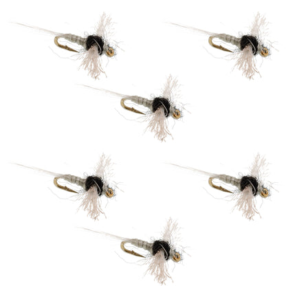 Trico Spinner Z-Lon Wing 6 Flies Hook Size 18