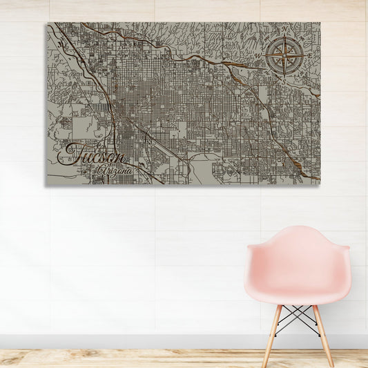 Tucson, Arizona Street Map