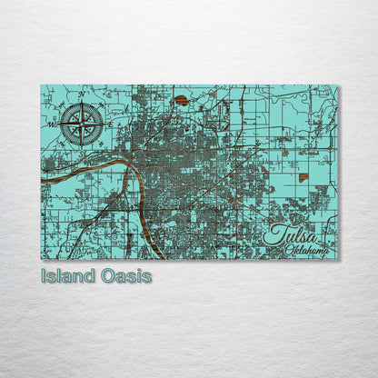 Tulsa, Oklahoma Street Map