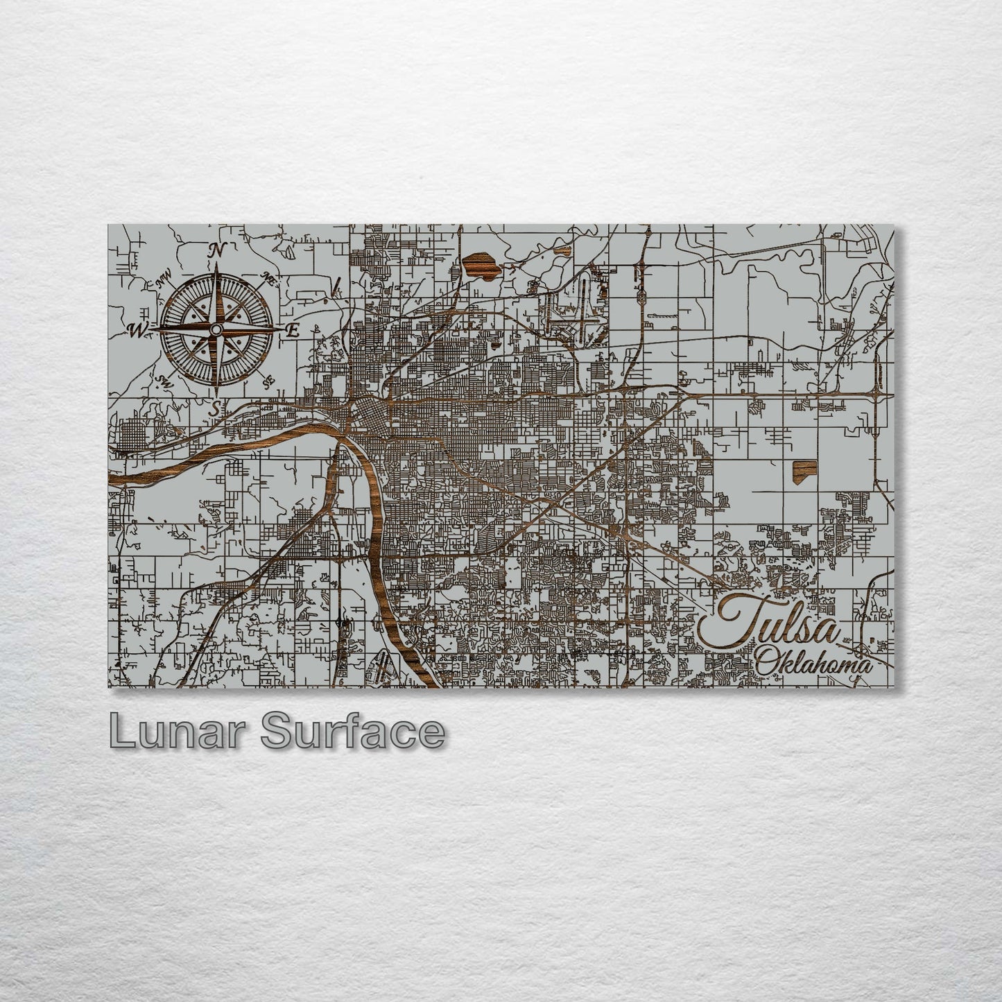 Tulsa, Oklahoma Street Map