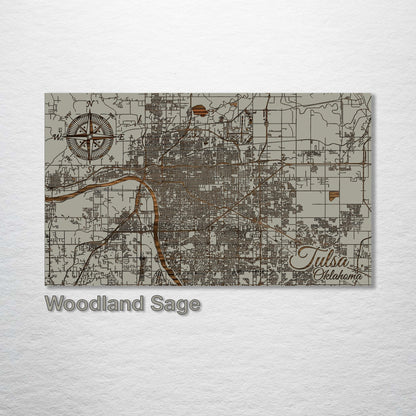 Tulsa, Oklahoma Street Map