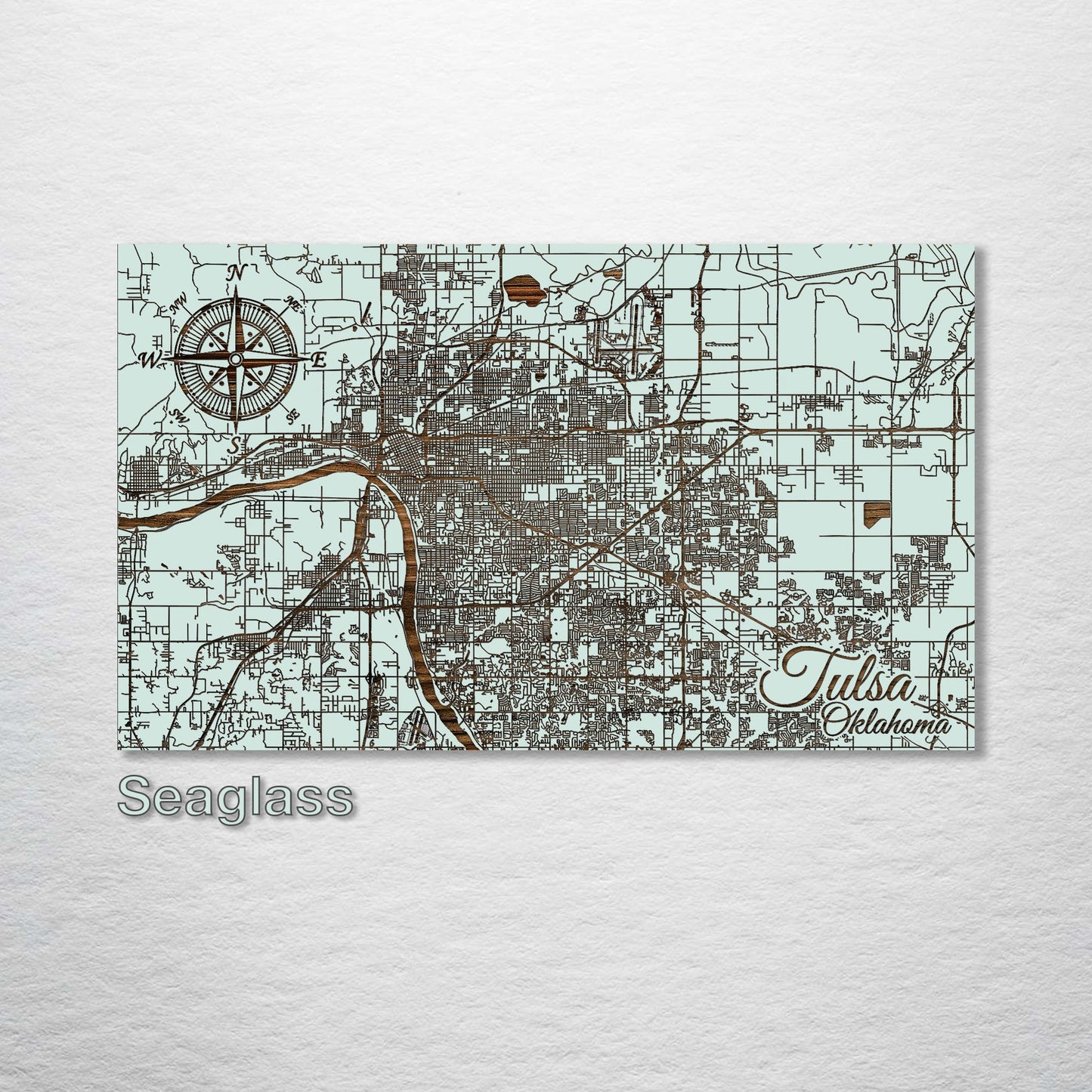 Tulsa, Oklahoma Street Map