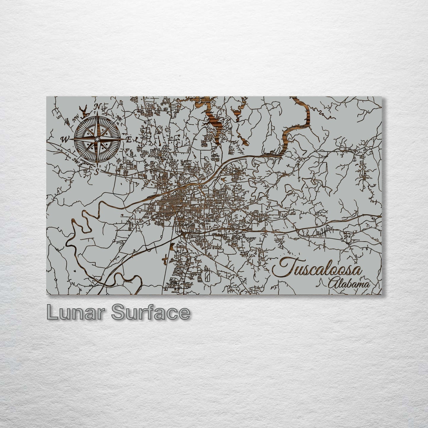 Tuscaloosa, Alabama Street Map